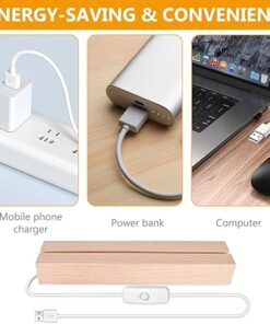 details-voet-warm wit-led-acrylic