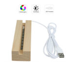 solid_wood_rectangle_led_base_rgb_ lights_usb_powered
